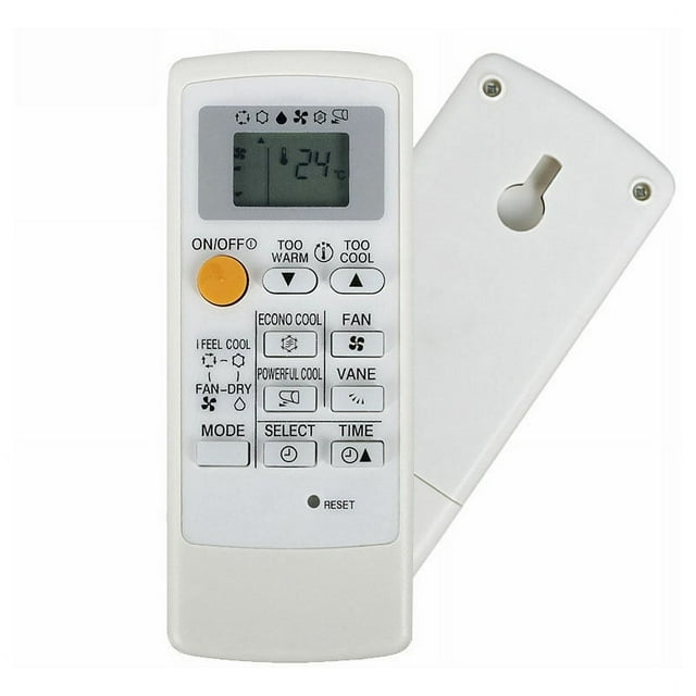 Mitsubishi Electric Mr Slim Air Conditioner Remote Control, Replacement AC Remote With Practical Accessory For Essential A/C Control