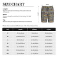 thumbnail image 3 of Sikiie Modern Excavator Mens Pajama Shorts, Lightweight Lounge Pant with Pockets Soft Sleep Pj Shorts for Men3X-Large, 3 of 6