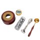 thumbnail image 5 of Kit De Sello De Cera, Kit De Sello De Letras De Cera Herramientas De Artesanía DIY Creativo Con Mango De Sello Para Actividades Comerciales Para Bodas Regalos De Cumpleaños, 5 of 8