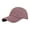 Wine, variant on Mens And Womens Denim Retro Washed And Old Destroyed Peaked Cap Solid Color Baseball Cap