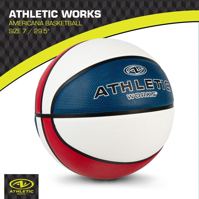 Master Grip Basketball, Size 7, Red/White/Blue photo 2
