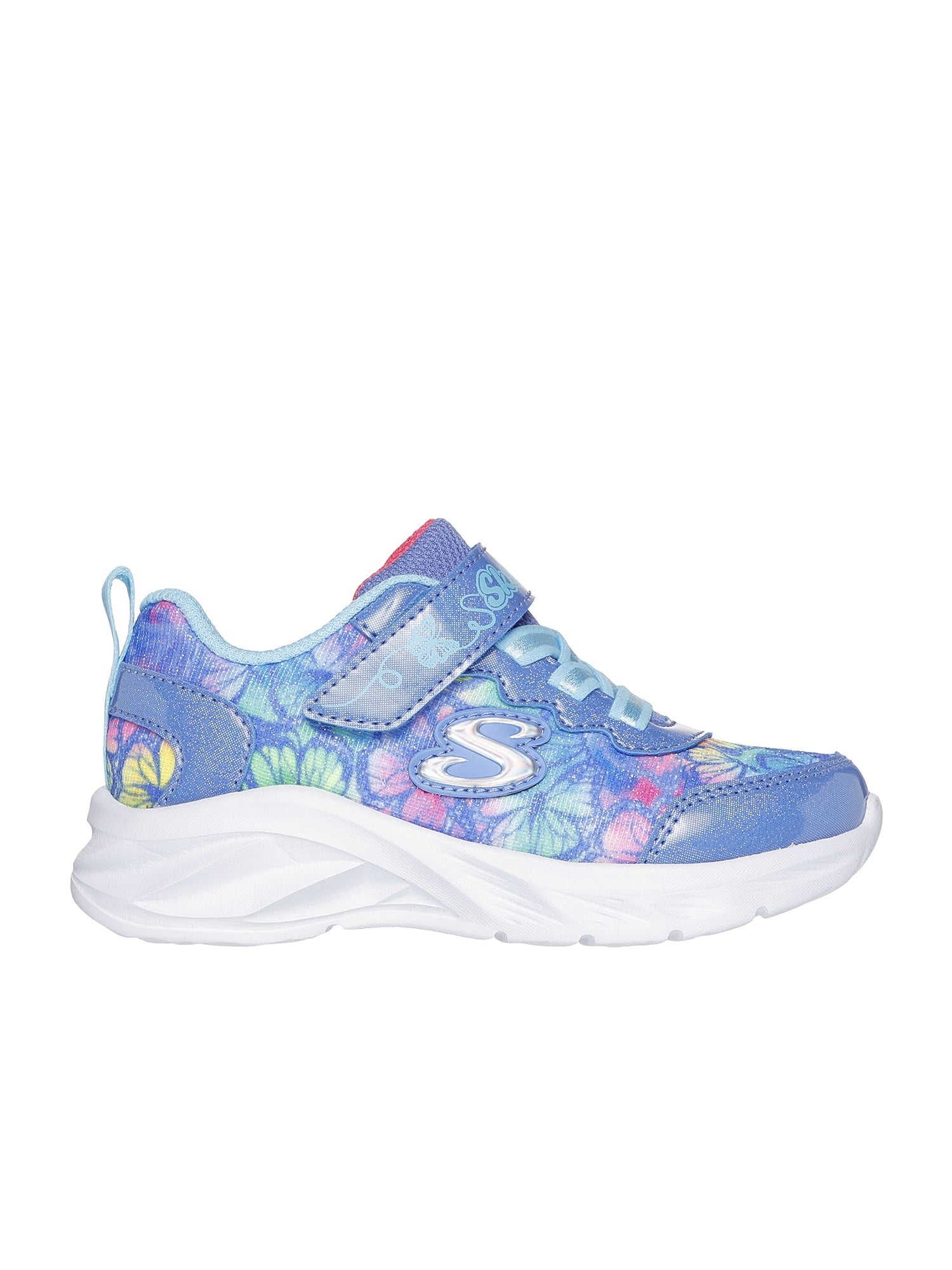 Skechers Little & Big Girls Coastline Flutter Fly Athletic Sneaker