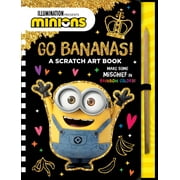 Minions: Minions: Go Bananas! : A Scratch Art Book (Hardcover)