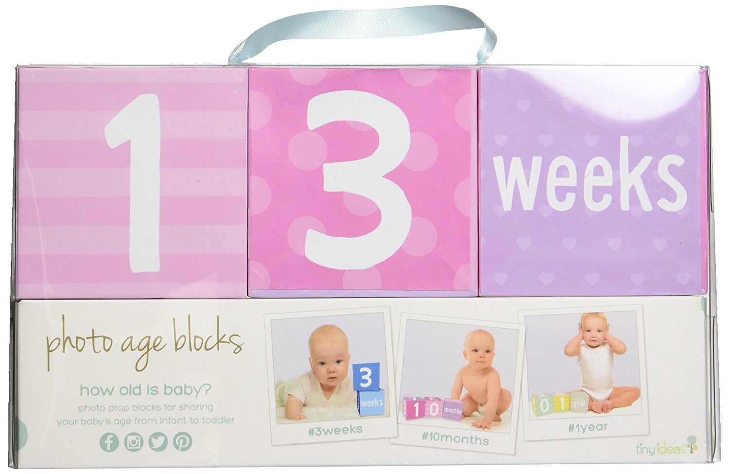 baby age photo blocks