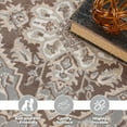 thumbnail image 4 of Superior Glendale Indoor Area Rug, 2' 7" x 6', Gray, 4 of 9