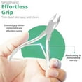 thumbnail image 2 of Daily Mix Store Cuticle Trimmer Stainless Steel Cuticle Nippers with Sharp Blades of Cuticle Clippers Manicure Tools with Double Spring for Nail Care Pedicure Nail Tools for Home Pedicure, 2 of 9