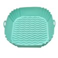thumbnail image 3 of Non-Stick Silicone Fryer Pan - Food Grade, Easy to Clean, Dishwasher Safe, Even Heat Distribution - Solid Color - Home Kitchen Essential, 3 of 6