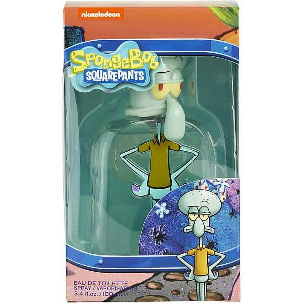 SpongeBob Squarepants Squidward 3D by Nickelodeon, 3.4oz EDT Spray for Boys