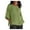 Light Green, variant on VEKDONE Cotton Linen Gauze T-shirts for Women Summer 3/4 Sleeve Crewneck Blouse Loose Fit Plus Size Peasant Shirts Solid Color Lounge Tops Today's Deals
