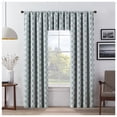 thumbnail image 6 of Eclipse Lollie Blackout Thermalayer, Rod Pocket Window Valance Panel, 1 Panel, 52 in Wide x 18 in Long, Blue, 6 of 6