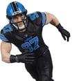 thumbnail image 3 of McFarlane NFL Sports Picks Football Aidan Hutchinson Action Figure (Black Alternate Uniform, Gold Label Collection), 3 of 5