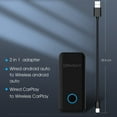 thumbnail image 6 of 2-in-1 Wireless Carplay Adapter Dongle Wireless Android Auto Adapter Upgrade Newest Converts For Car Radio Original Wired To Wireless Carplay&Android Auto Box WIFI, 6 of 15