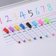 thumbnail image 4 of Colorful Magnetic Dry Erase Markers With Eraser Fine Tip 48 Pack For Whiteboard, 4 of 7