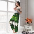 thumbnail image 6 of Picia Merry Christmas Womens Soft Woven Cotton Elastic Waistband Sleep Pajama Pant Lounge Sleep Pant With Pockets And Drawstring-Small, 6 of 9