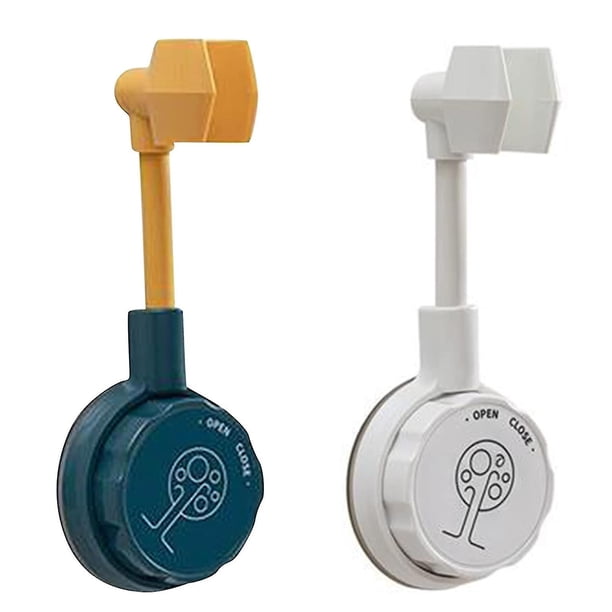 Soporte para cabezal de ducha con adhesivo fuerte, ajustable, para montaje en pared, colgador de ducha de mano para baño