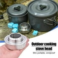 thumbnail image 1 of Mini Réchaud de Camping Portable pour la Cuisson en Plein Air, Fourneau à Alcool Coupe-Vent, Réchauds de Camping pour la Randonnée, Pique-Nique, Camping de Survie, 1 of 7