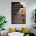 thumbnail image 6 of Footprints In The Sand Motivational Christian Poem Canvas Wall Art Posters Gifts Bedroom Painting Home Decor Hanging Pictures UnFramed-2,12x18inch(30x45cm), 6 of 16