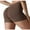 Brown, variant on Mlzmgr Athletic Shorts Women Spandex Stretchy High Waist Workout Gym Yoga Shorts for Women Hip Lifting