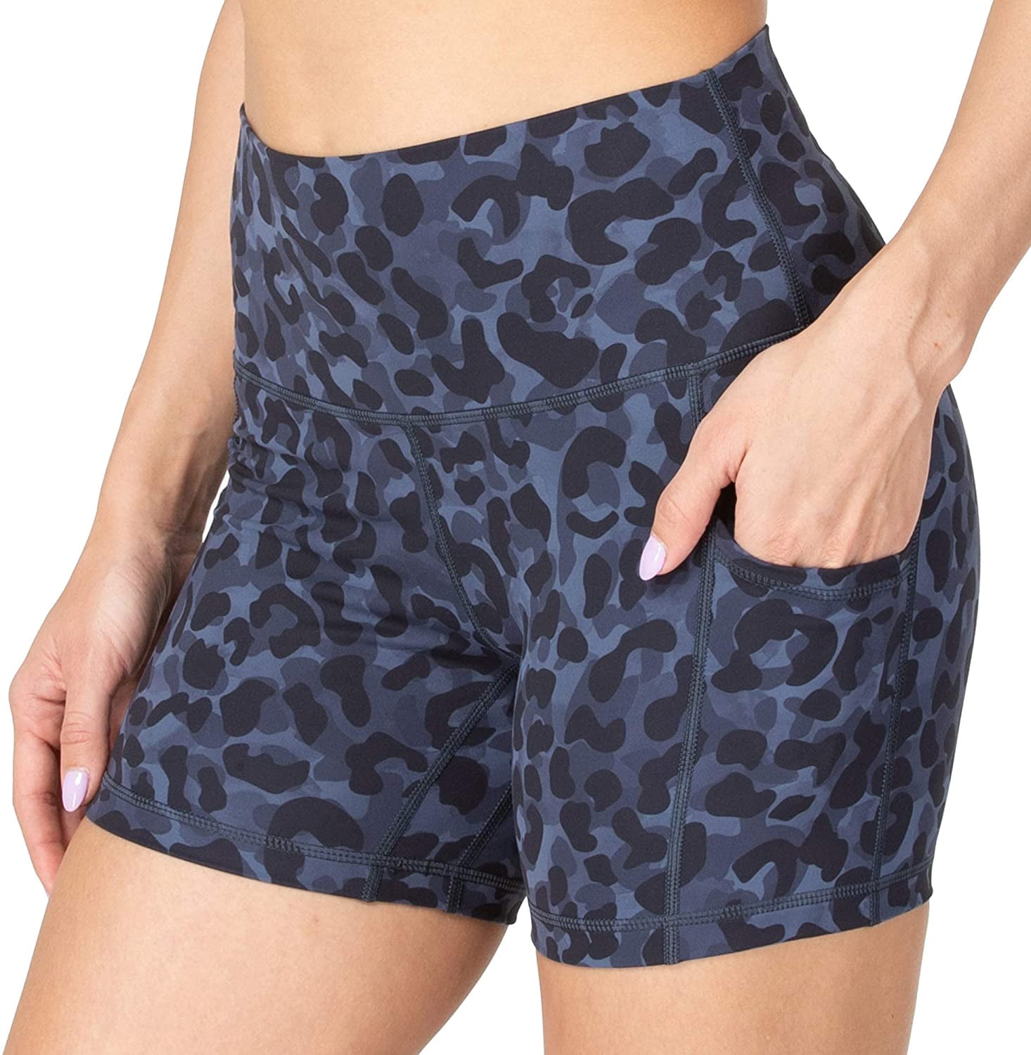 Biker Shorts for Women with Pockets 