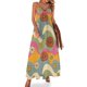 thumbnail image 1 of Regalos florales retro de los años 70, divertidos vestidos sin mangas, vestidos elegantes para mujer, venta de vestidos de mujer para ocasiones especiales, 1 of 7