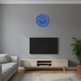 thumbnail image 4 of Reloj De Pared Steiner Analógico 30 Cm Segundero Silencioso Azul, 4 of 4