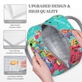 thumbnail image 3 of Lukts Cartoon Map Of Europe Print Portable Lunch Bag, Lunch Bag Picnic Bag - Waterproof, Heat-insulating and Cold-insulating, Suitable for School, Work, 3 of 6