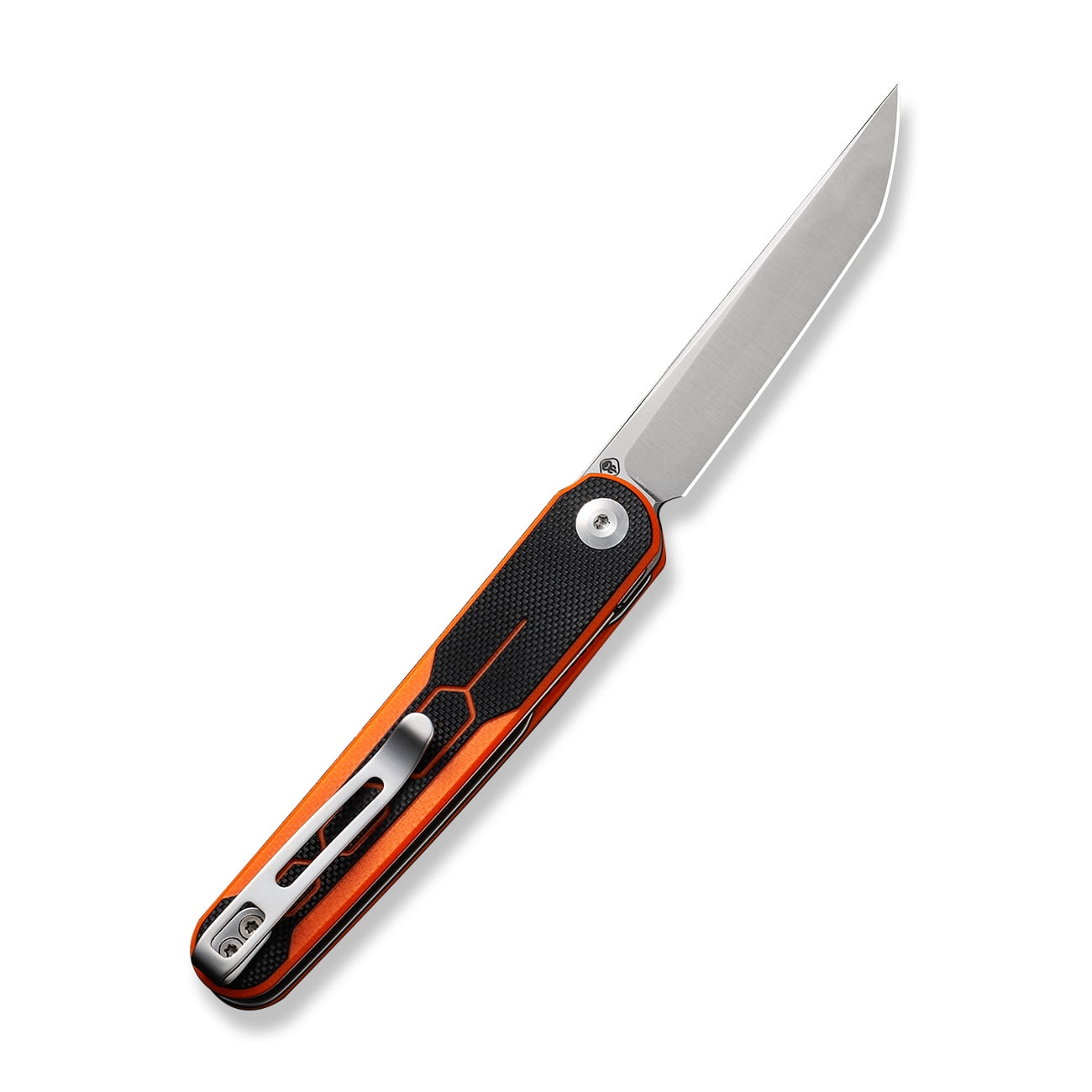 CIVIVI KwaiQ Pocket Folding Knife 2.97" Nitro-V Tanto Blade Two-tone G10 Handle for Women Men C23015-2