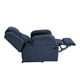 thumbnail image 4 of Sillón Reclinable Mecedora TRINITY Rexons 1 Plaza Azul Marino, 4 of 8