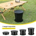 thumbnail image 3 of Toilette de Camping Pliable, Toilette de Camping à 8 Hauteurs Réglables pour Adultes et Enfants, Petit Pot Portable pour Voiture, Camping, Randonnée, Sac à Dos, Pêche, Embouteillage, Capacité de 264 Lb, 3 of 7