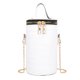 thumbnail image 2 of Bolsa Patrón de piedra Cilindro PU Cuero Mujer Hombro Bolsas de mensajero (Blanco) JShteea Para Estrenar, 2 of 9