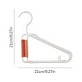 thumbnail image 4 of Qholemyo Foldable Plastic Clothes Hanger Foldable Clothes Hanger Closet Hangers Hangers Clothing Hangers, 4 of 4
