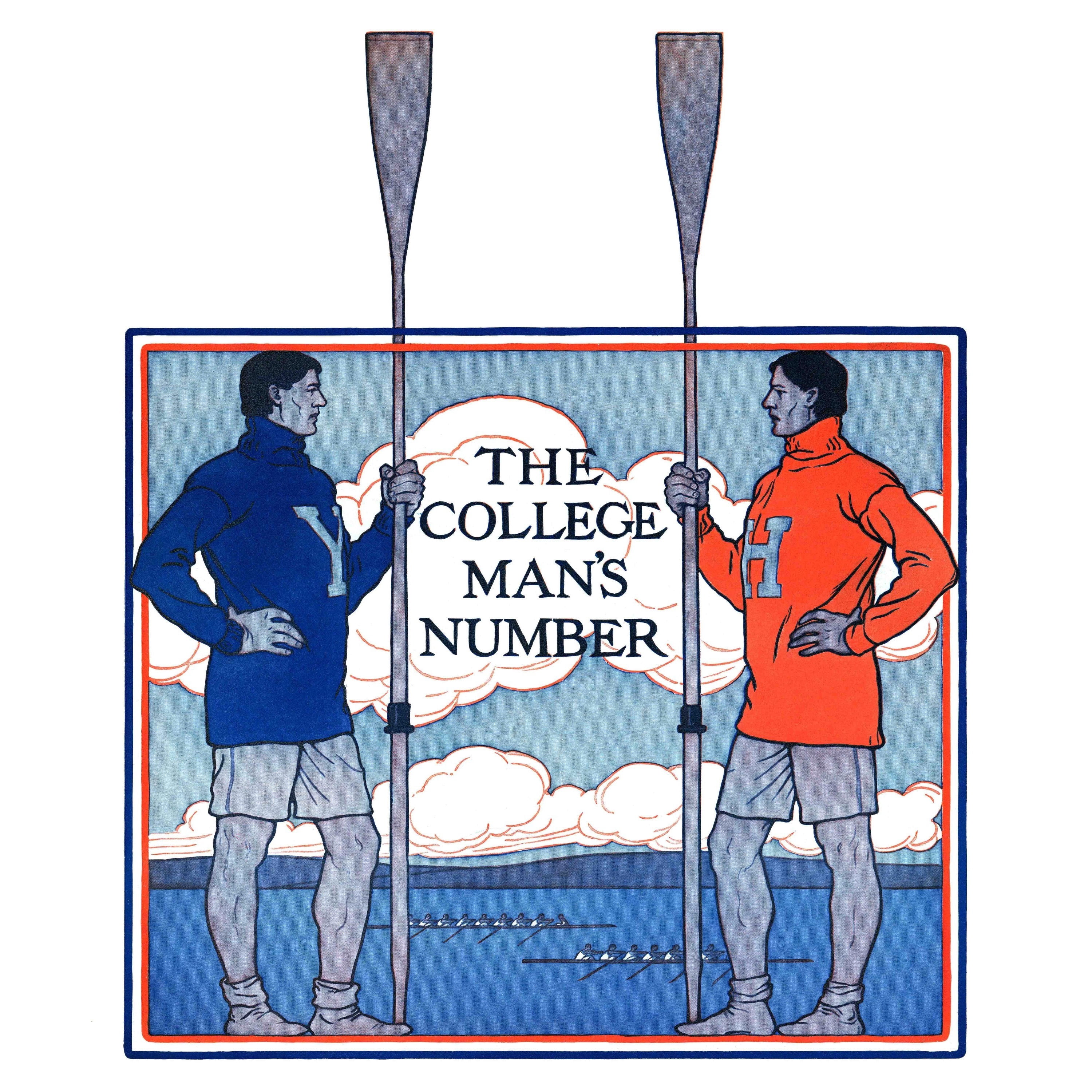Marmont Hill College Mans Number, 1902 by Guernsey Moore Painting Print on Canvas