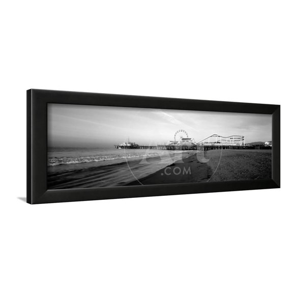 Santa Monica Pier, California, USA, Scenic Framed Art Print Wall Art Sold by Art.Com
