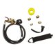 thumbnail image 3 of Manguera adaptadora de propano Conector de manguera de tanque de gas propano Acoplador de tanque de cilindro plano con manómetro para barbacoa, RV,, 3 of 8