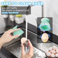 thumbnail image 2 of Egg Cleaner for Fresh Eggs Silicone Egg Cleaning Brush Egg Cleaner Rotating Cleaning Brush for Fresh Eggs Reusable Easy to Clean Cleaning Brush(Green), 2 of 5