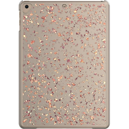onn. Snap-on iPad Case For iPad 9.7-inch (6th gen/2018), 9.7-inch (5th gen/2017), iPad air, iPad air 2 & iPad Pro 9.7-inch, Rose Gold Flecks