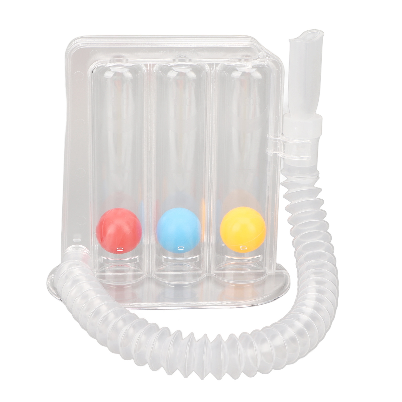 Deep Breathing Exerciser 3 Color Blowing Ball Lung Capacity Training 