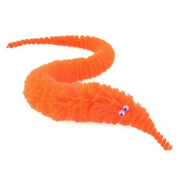 6 Pcs Fuzzy Twisty Worm Wiggle Moving Sea Horse Soft Toy Gift For Children Kids