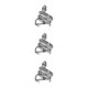 thumbnail image 4 of Qarigey Anillos de tamaño ajustable, regalos para parejas, anillo de amistad, accesorios populares, suministro de joyería de aleación, Type1 NO1, 4 of 6