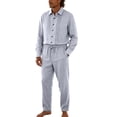 thumbnail image 5 of Czstvyn Men's Stretch Set Button Solid, 5 of 8