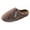 Coffee, variant on Vedolay Men Slippers Indoor Outdoor Fuzzy House Shoes Anti-Skid Slippers for Men Grey,45