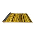 thumbnail image 2 of Ahgly Company Indoor Rectangle Abstract Yellow Contemporary Area Rugs, 6' x 9', 2 of 4
