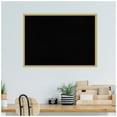 thumbnail image 6 of Amanti Art Black Cork Board Wood Framed Svelte Polished Gold Bulletin Board 29 in. x 21 in., 6 of 7