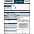 thumbnail image 3 of Regadera Redonda Con Brazo Y Chapetón Cromo Urrea 294b Urrea 294B, 3 of 3