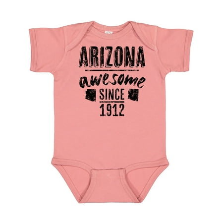 

Inktastic Arizona Awesome Since 1912 Gift Baby Boy or Baby Girl Bodysuit