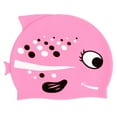thumbnail image 1 of MasteelfCA Cartoon Fish Design Swim Caps Kid Silicone Swimming Caps Children Shower, 1 of 7