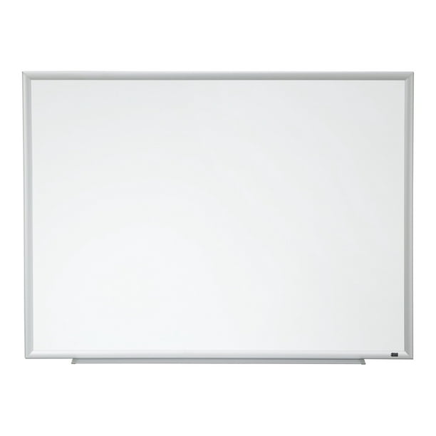 3M Porcelain DryErase Board, Aluminum Frame, Silver, 24" x 36