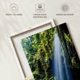 thumbnail image 6 of Elephant Stock Emerald Pool Waterfall Wall Art - Nature Canvas Canvas - 24" x 48", 6 of 8