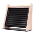 thumbnail image 4 of Rings Display Stand Tray Vertical Holder for Studs Jewelry Organizer Dresser White, 4 of 9