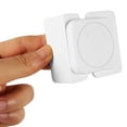 thumbnail image 2 of HEALEEP Lock For Cabinet Prevent Opening White 1Pcs, 2 of 7
